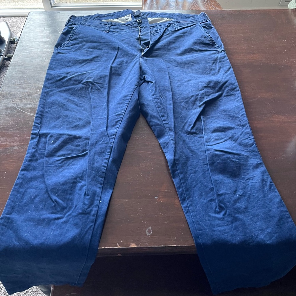 Two pairs. That’s right, this is a two for one special! Gap chinos. 38. X 32.